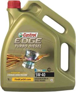 Castrol Edge 5w40 Turbo Diesel
