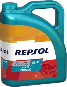 REPSOL ELITE SUPER 20W-50, huile de voiture, 5 L