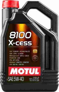 Motul 8100 X-cess huile 5W40, 5L