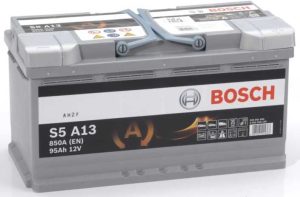 batterie AGM Bosch S5A13