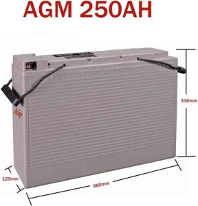 batterie AGM 250Ah